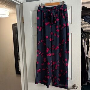 Torrid Navy Elastic Waistband Pants